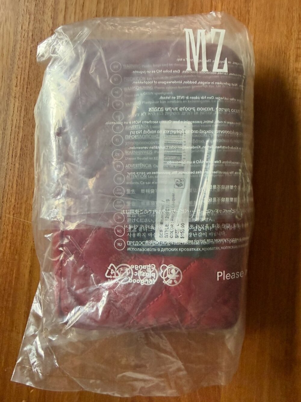 NWT - MZ Wallace Micro Crosby - Rouge Lacquer - Picture 3 of 10